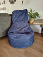 Zitzakken Loungiez als nieuw 2 stuks donkerblauw, Huis en Inrichting, Ophalen of Verzenden, Zo goed als nieuw, Blauw, Zitzakstoel