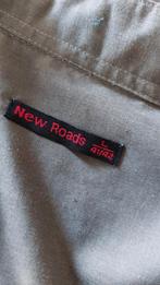 Te koop overhemd New roads mt L, Kleding | Heren, Ophalen of Verzenden, Zo goed als nieuw, Blauw