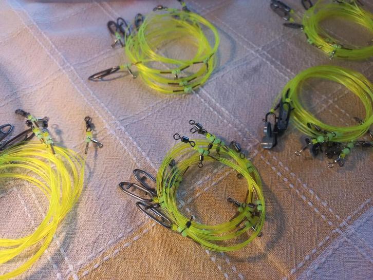 Winterpakket onderlijnen, Watersport en Boten, Hengelsport | Zeevissen, Zo goed als nieuw, Dobber of Lood, Verzenden