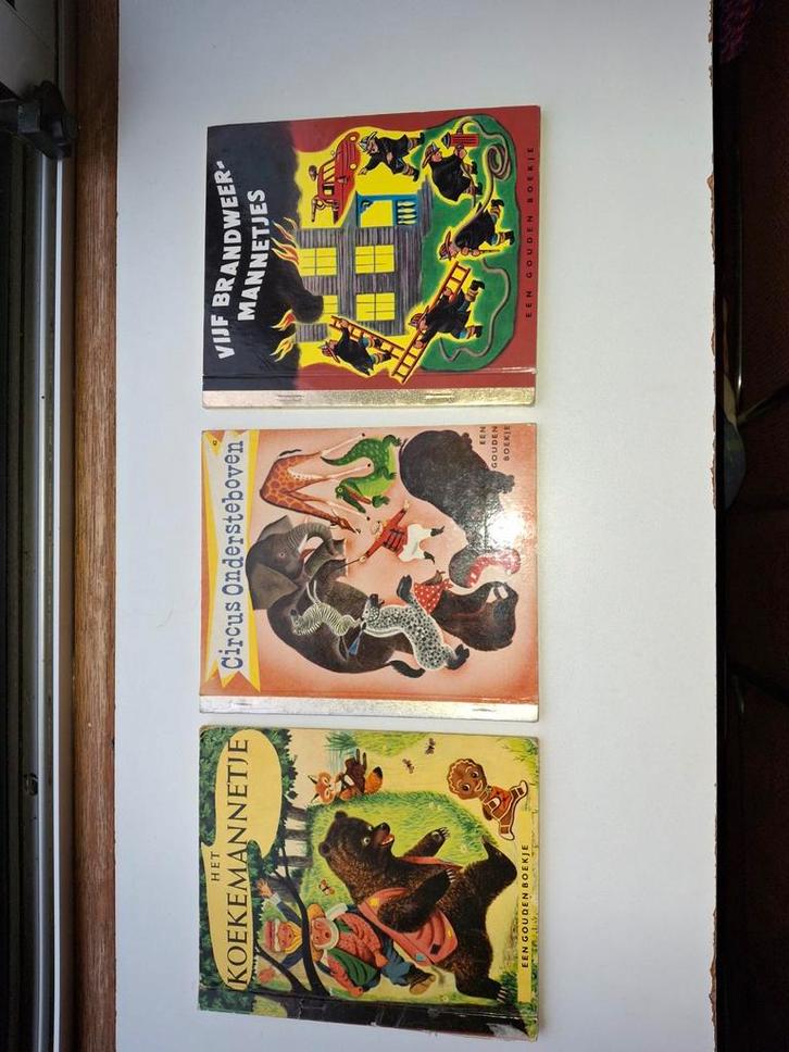 Nostalgische Kinderboekjes - Gouden Boekjes, Boeken, Kinderboeken | Jeugd | onder 10 jaar, Gelezen, Fictie algemeen, Ophalen of Verzenden