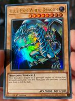 Yu-Gi-Oh! Blue Eyes White Dragon LCKC 1st Edition !, Hobby en Vrije tijd, Verzamelkaartspellen | Yu-gi-Oh!, Verzenden, Zo goed als nieuw