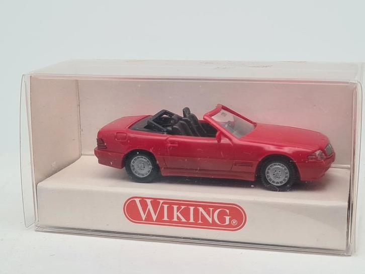 Mercedes Benz SL500 cabriolet - Wiking 1/87, Hobby en Vrije tijd, Modelauto's | 1:87, Zo goed als nieuw, Auto, Wiking, Verzenden