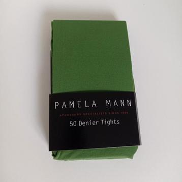 Pamela Mann panty one size gras groen nieuw! beschikbaar voor biedingen