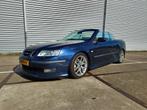 Saab 9-3 2.0 Turbo Aero Cabrio 2004 Blauw, Auto's, Saab, Voorwielaandrijving, 1998 cc, Beige, 4 cilinders