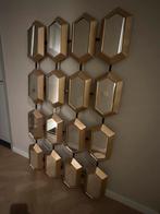 Honingraat Spiegel Wanddecoratie, Ophalen, Gebruikt, 100 tot 125 cm, 150 tot 200 cm