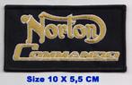NORTON Commando patch voor 750 850 961 JPS, Motoren, Ophalen of Verzenden, Nieuw