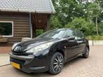 Mooie Goede Peugeot 206+ 1.1 5 Drs  ''11 Zwart Nw Apk Dealer, Auto's, Voorwielaandrijving, 206+, 750 kg, 4 cilinders