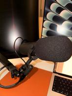 Shure SM7B + DBX 286s + Focusrite 2i2 + Elgato Mic Arm Low, Ophalen of Verzenden, Zo goed als nieuw, Studiomicrofoon