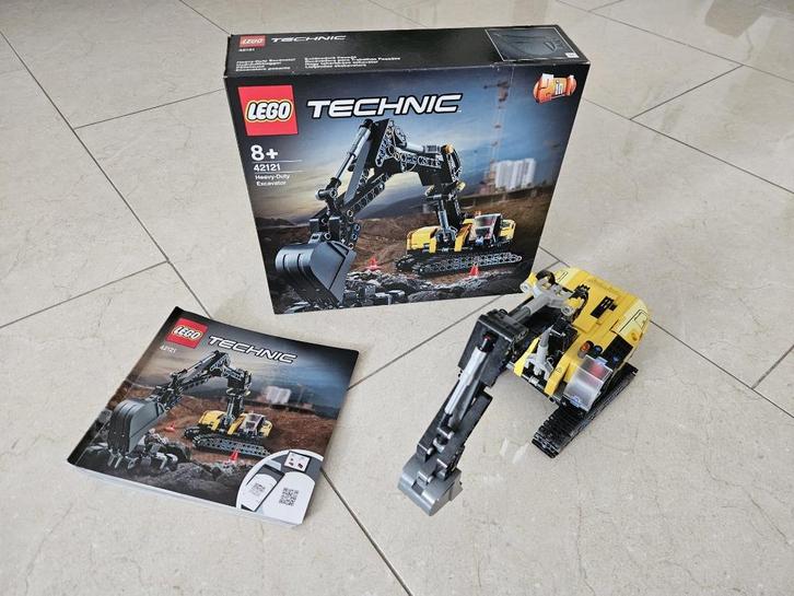LEGO Technic zware graafmachine 42121, Kinderen en Baby's, Speelgoed | Duplo en Lego, Zo goed als nieuw, Lego, Complete set, Ophalen of Verzenden