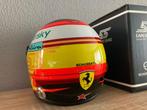 ✅ Carlos Sainz 1:2 helm 2021 Schuberth Ferrari Formule 1, Ophalen of Verzenden, Nieuw, Formule 1