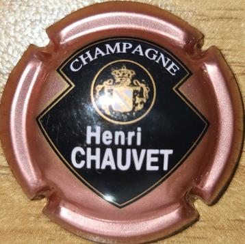 Champagnecapsule Henri CHAUVET koper & zwart nr.10 beschikbaar voor biedingen