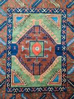 Handgeknoopt Perzisch wol tapijt Ghazi medallion 94x126cm, Huis en Inrichting, Stoffering | Tapijten en Kleden, 50 tot 100 cm