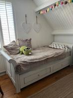 Rivièra Maison bed, Ophalen, 90 cm, Eenpersoons, Wit