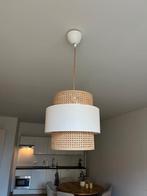 Rotan/crème lamp Sklum, Huis en Inrichting, Lampen | Hanglampen, Ophalen, Zo goed als nieuw, Minder dan 50 cm