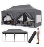 Luxe Paviljoen Pop-up Gazebo 3x6m. Waterdichte Vouwbare Tent, Tuin en Terras, Partytenten, Ophalen of Verzenden, Nieuw, Partytent