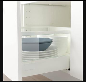 Maximera ladezijkanten glas 60cm, nieuw, hoog & middelhoog - afbeelding 3