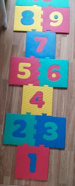 Educatief speelgoed - hinkel cijfer puzzelmat, Kinderen en Baby's, Ophalen of Verzenden, Zo goed als nieuw, Puzzelen
