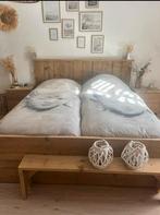Complete slaapkamer, Ophalen, Steigerhout, Tweepersoons, 140 cm