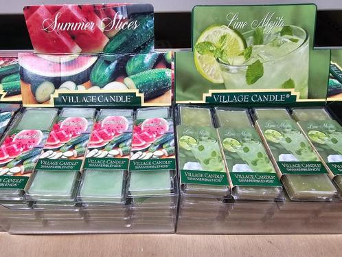 Waxmelts partij, Huis en Inrichting, Woonaccessoires | Kandelaars en Kaarsen, Nieuw, Minder dan 25 cm, Overige materialen, Groen