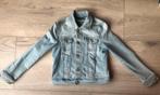 Zgan Spijkerjasje Tommy Hilfiger maat 128, Meisje, Ophalen of Verzenden, Jas, Tommy Hilfiger