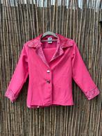 Roze disco pak maat 140, Kinderen en Baby's, Carnavalskleding en Verkleedspullen, Ophalen of Verzenden, Zo goed als nieuw, 134 t/m 140