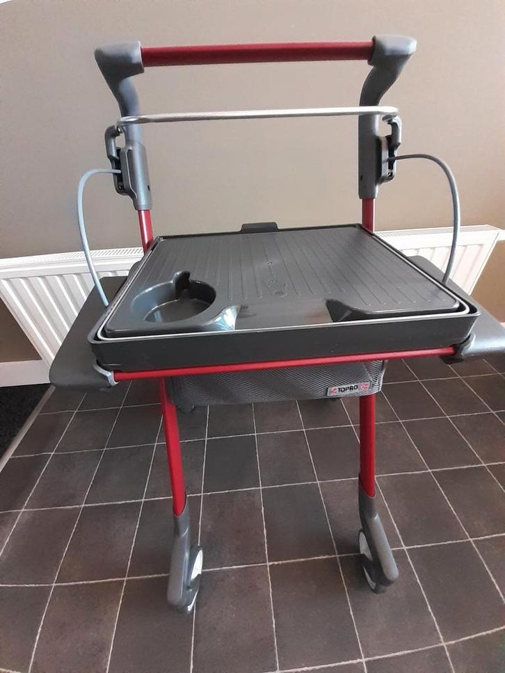 Topro binnen rollator Hestia sta op hulp speciaal Dienblad, Diversen, Rollators, Lichtgewicht, Ophalen