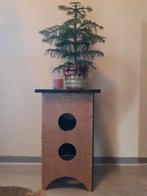 Nachtkastje bijzettafel plantentafel Tafel zuil piedestal, Huis en Inrichting, Ophalen