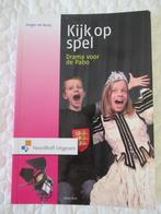 Kijk op spel drama voor de pabo, Boeken, Ophalen of Verzenden, Zo goed als nieuw, HBO, Holger de Nooij