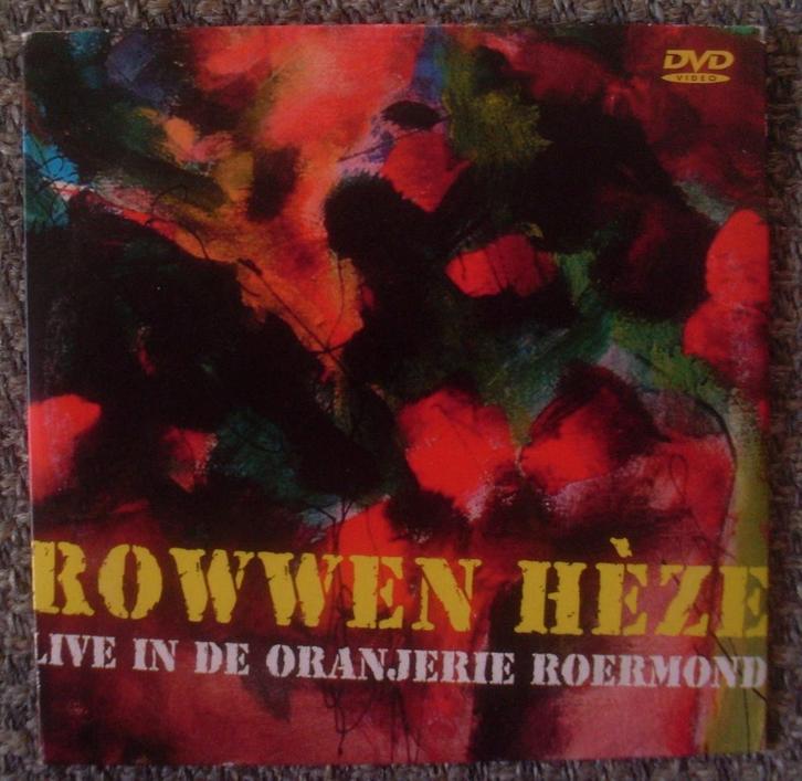 DVD Rowwen Hèze - Live in De Oranjerie Roermond (2003), Cd's en Dvd's, Dvd's | Muziek en Concerten, Zo goed als nieuw, Muziek en Concerten