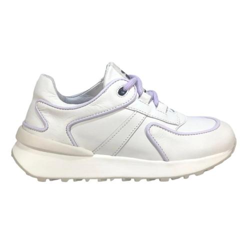 PIEDRO maat 39 lerensneaker wit en roze gratis verzenden, Kinderen en Baby's, Kinderkleding | Schoenen en Sokken, Nieuw, Schoenen