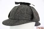 Deerstalker Sherlock Holmes pet grijs maat 60 nieuw, Kleding | Heren, Hoeden en Petten, 60 cm (XL, 7½ inch) of meer, Nieuw, Ophalen of Verzenden