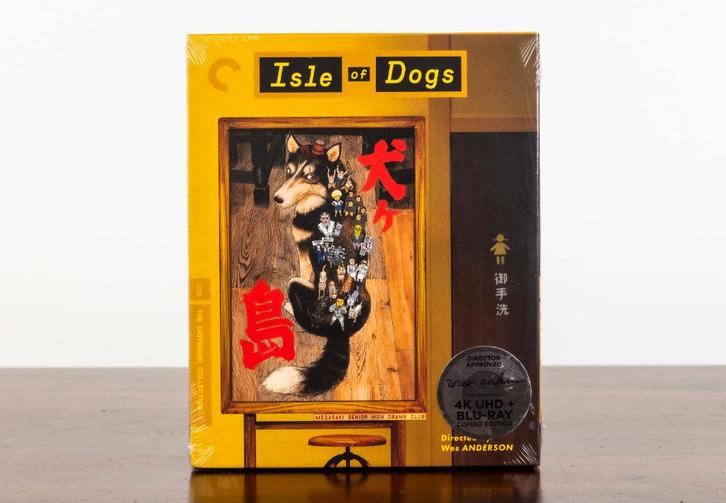 Isle of Dogs 4K UHD + Blu-Ray (US Import) Criterion, Cd's en Dvd's, Blu-ray, Nieuw in verpakking, Tekenfilms en Animatie, Ophalen of Verzenden
