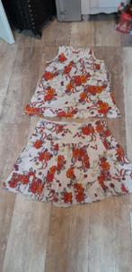 EDC Esprit SET: top XL + gevoerde rok 40 z.g.a.n., Blauw, Maat 46/48 (XL) of groter, Ophalen of Verzenden, Zo goed als nieuw