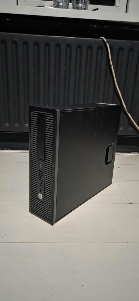 HP ProDesk 600 G1 met accessoires, Computers en Software, Desktop Pc's, Gebruikt, 3 tot 4 Ghz, HDD, SSD, 4 GB, Met monitor, Ophalen of Verzenden