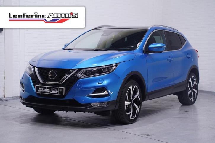 Nissan Qashqai 1.2 Tekna Panodak Clima Navi 360 Camera, Auto's, Nissan, Bedrijf, Te koop, Qashqai, 360° camera, ABS, Airbags, Airconditioning