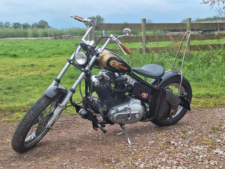 PRIJS VERLAAGD! Harley Davidson sportster 1981, Motoren, Motoren | Harley-Davidson, Particulier, Chopper, meer dan 35 kW, 2 cilinders
