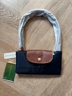 Longchamp Le Pliage Original handtas Small met leren details, Sieraden, Tassen en Uiterlijk, Tassen | Damestassen, Ophalen of Verzenden