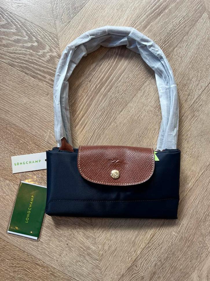 Longchamp Le Pliage Original handtas Small met leren details, Sieraden, Tassen en Uiterlijk, Tassen | Damestassen, Nieuw, Handtas
