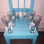 Appelsientje glazen 6 stuks, Ophalen, Glas of Glazen, Gebruikt, Glas