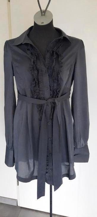 Ted Baker blouse tuniek blouse grijs maat 36 38  igs beschikbaar voor biedingen