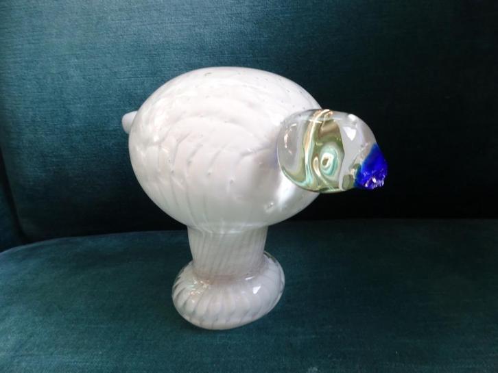 Art Glass: sneeuwhoen, Antiek en Kunst, Antiek | Glas en Kristal, Ophalen