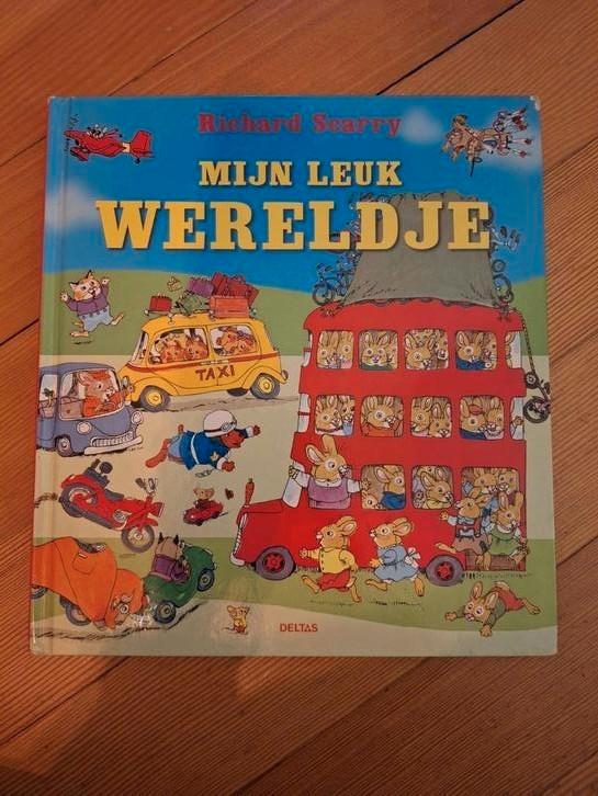 Richard Scarry - Mijn leuk wereldje, Boeken, Kinderboeken | Kleuters, Gelezen, Ophalen of Verzenden
