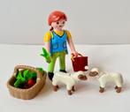 4765 Playmobil boerin met schapen lammetjes manege, Ophalen of Verzenden, Gebruikt, Complete set