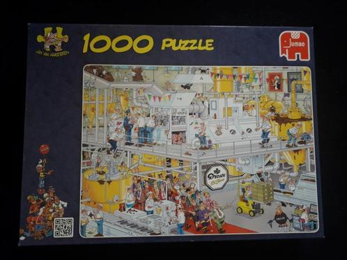 Jan van Haasteren - The Chocolate Factory, Hobby en Vrije tijd, Denksport en Puzzels, Zo goed als nieuw, Legpuzzel, 500 t/m 1500 stukjes