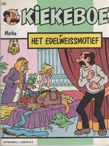 Stripboek uit de serie Kiekeboe - Uitgeverij J Hoste