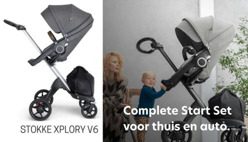 Stokke Xplory 6 - Zeer complete start set voor thuis en auto, Kinderen en Baby's, Kinderwagens en Combinaties, Zo goed als nieuw
