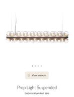 NIEUW - Moooi Prop Light Double Horizontal, Huis en Inrichting, Ophalen of Verzenden, Nieuw, Glas, 75 cm of meer