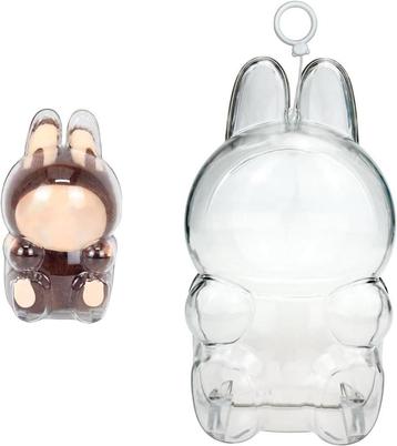 Transparante Acryl Beschermhoes voor Labubu Pop beschikbaar voor biedingen