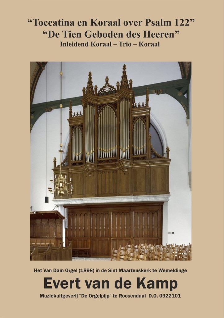 EVERT VAN DER KAMP - Psalm 122 & De Tien Geboden des Heeren, Muziek en Instrumenten, Bladmuziek, Gebruikt, Artiest of Componist