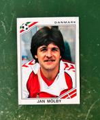 Panini plaatje Jan Molby Denemarken WK 1986, Ophalen of Verzenden, Zo goed als nieuw, Buitenlandse clubs, Poster, Plaatje of Sticker